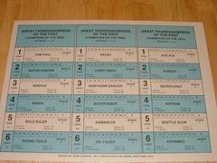Win Place & Show Great Thoroughbreds 1920's-1970's