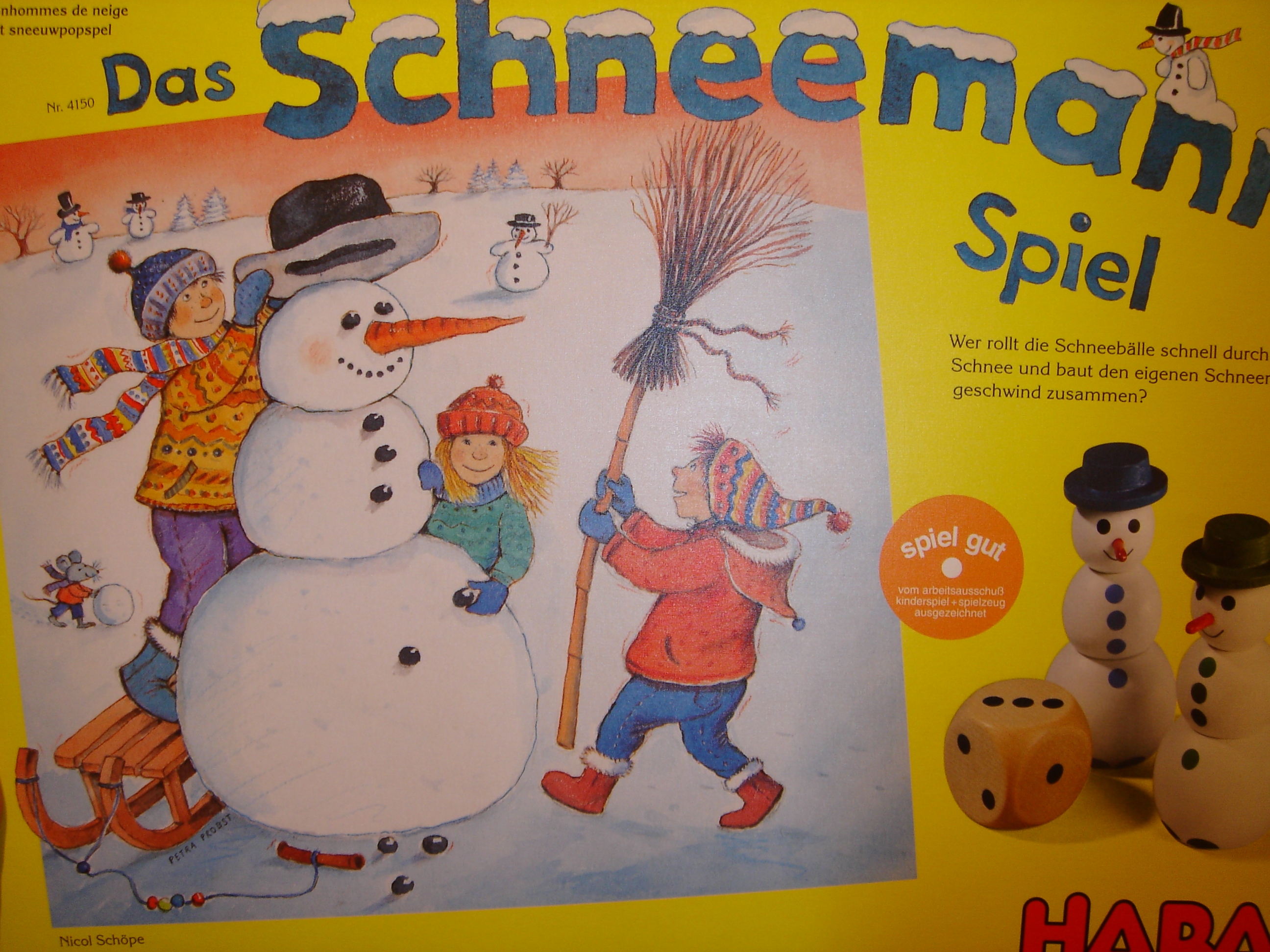Das Schneemann-Spiel