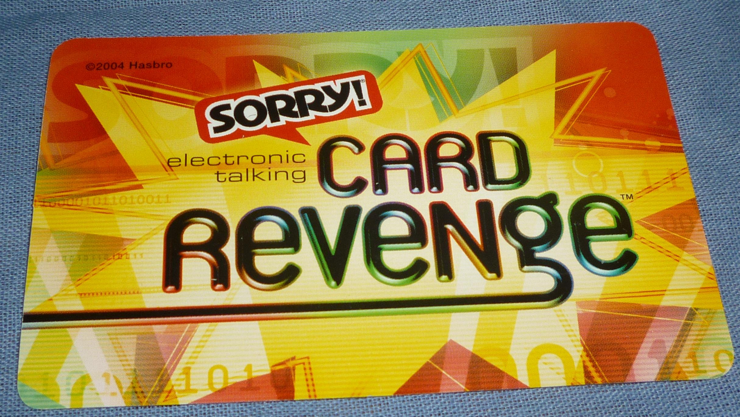 Sorry! Card Revenge