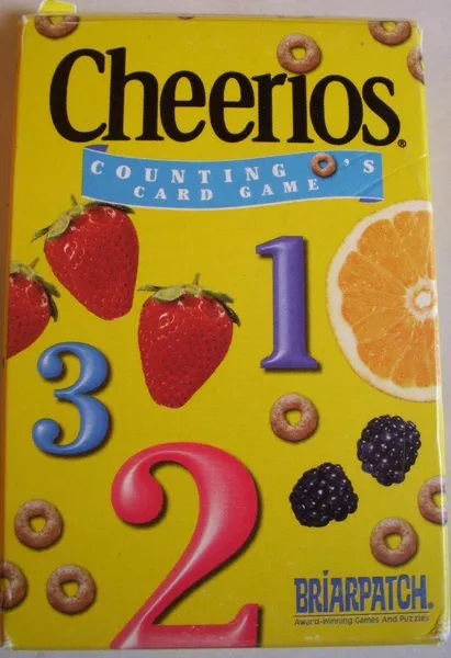 Cheerios Counting Os Card Game