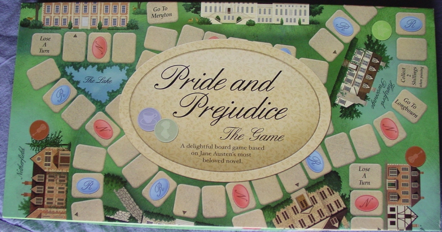 Jane Austen Pride and Prejudice Board Game