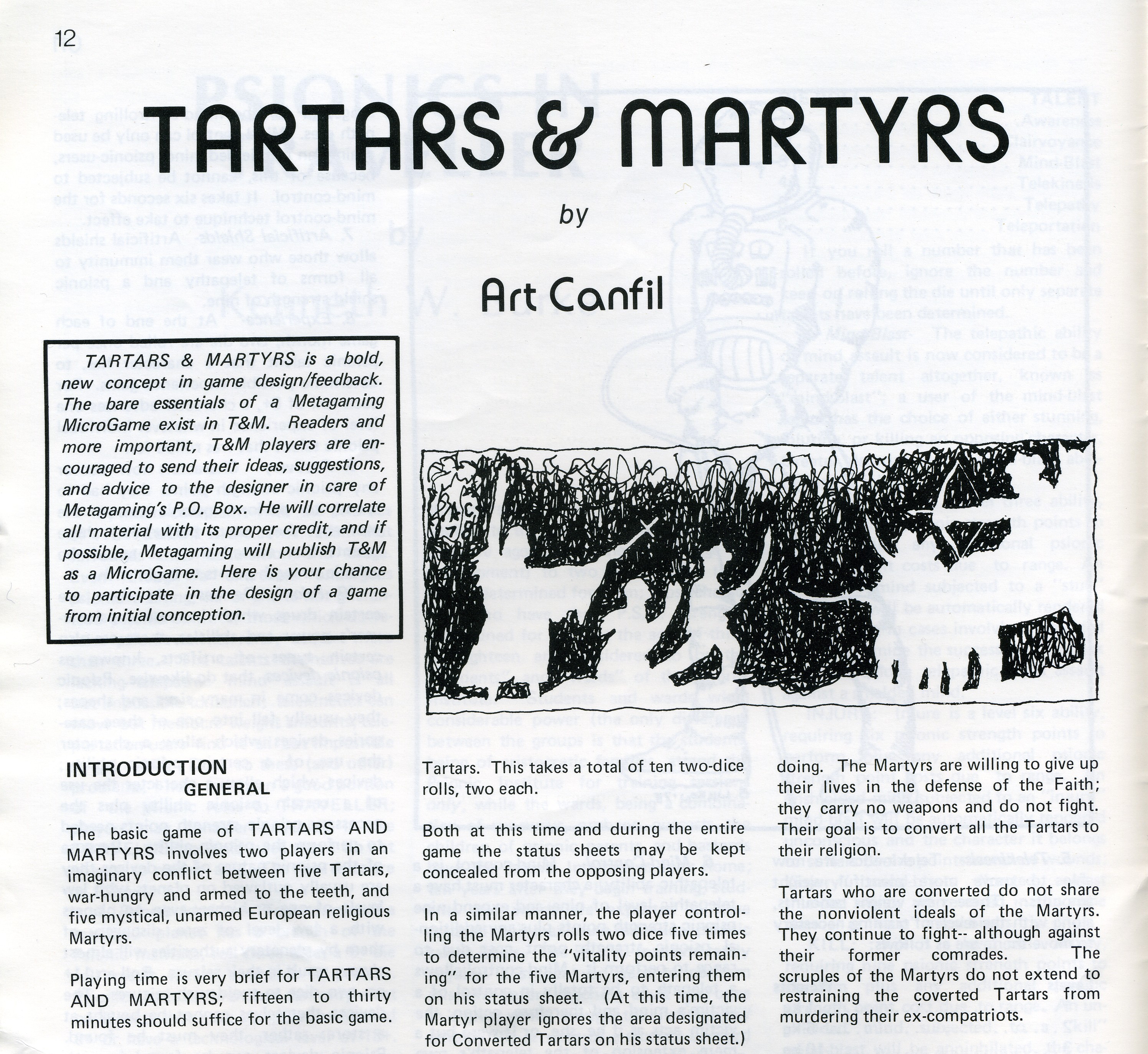 Tartars and Martyrs