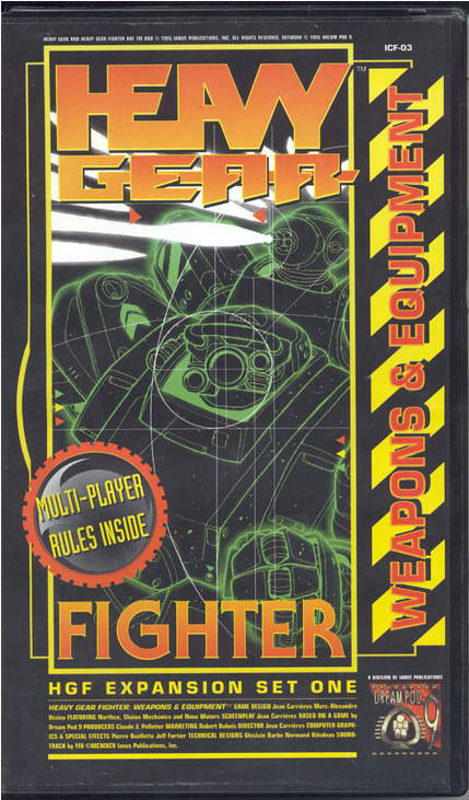 Heavy Gear Fighter: Weapons and Equipment