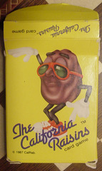 The California Raisins Card Game