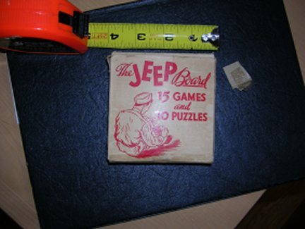 JEEP Board, The - 15 Games and 10 Puzzles