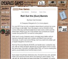 Roll Out the Gun Barrels