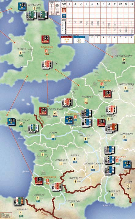100 Years War Anglo Vs. French