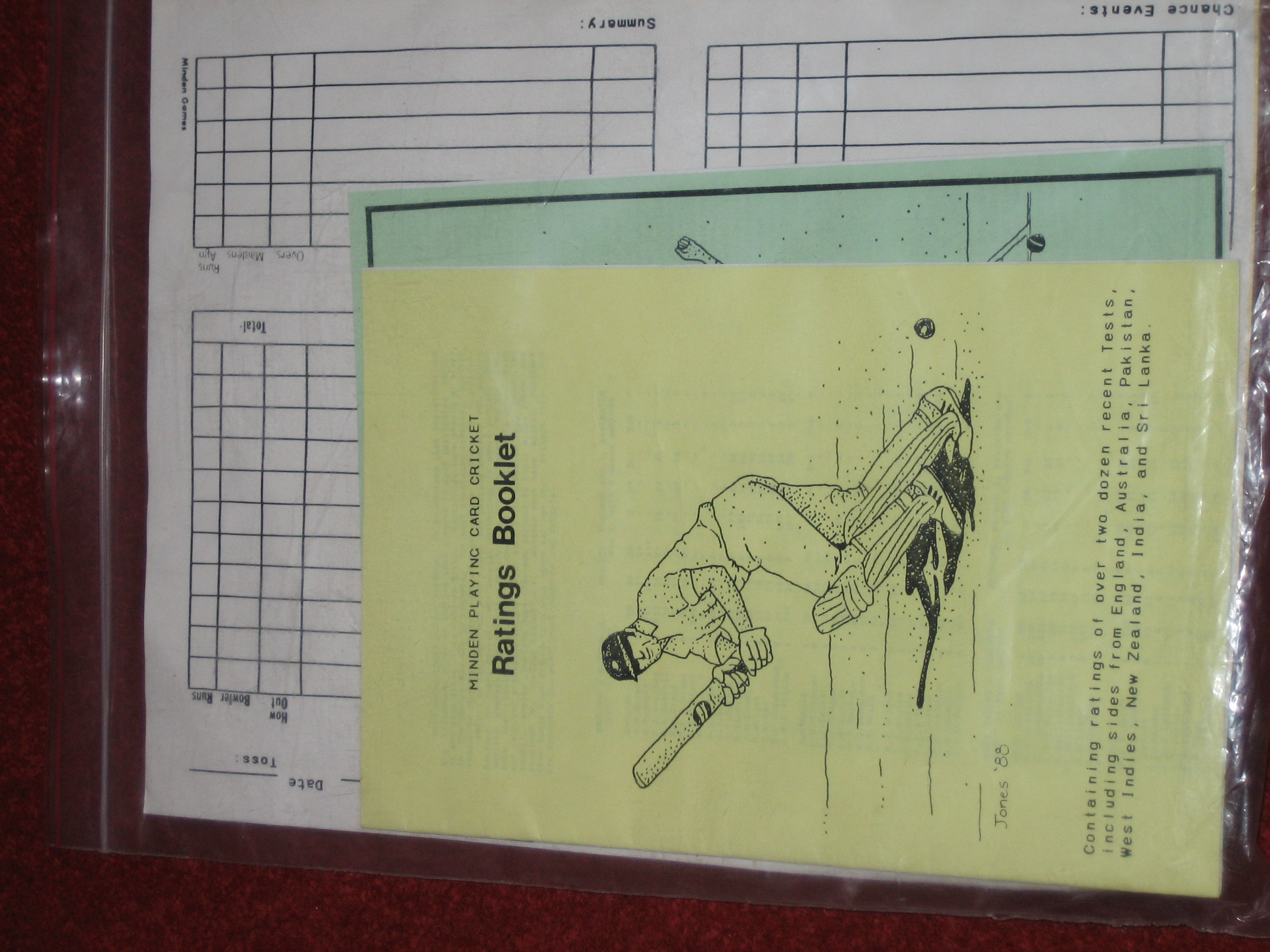 Playing Card Cricket