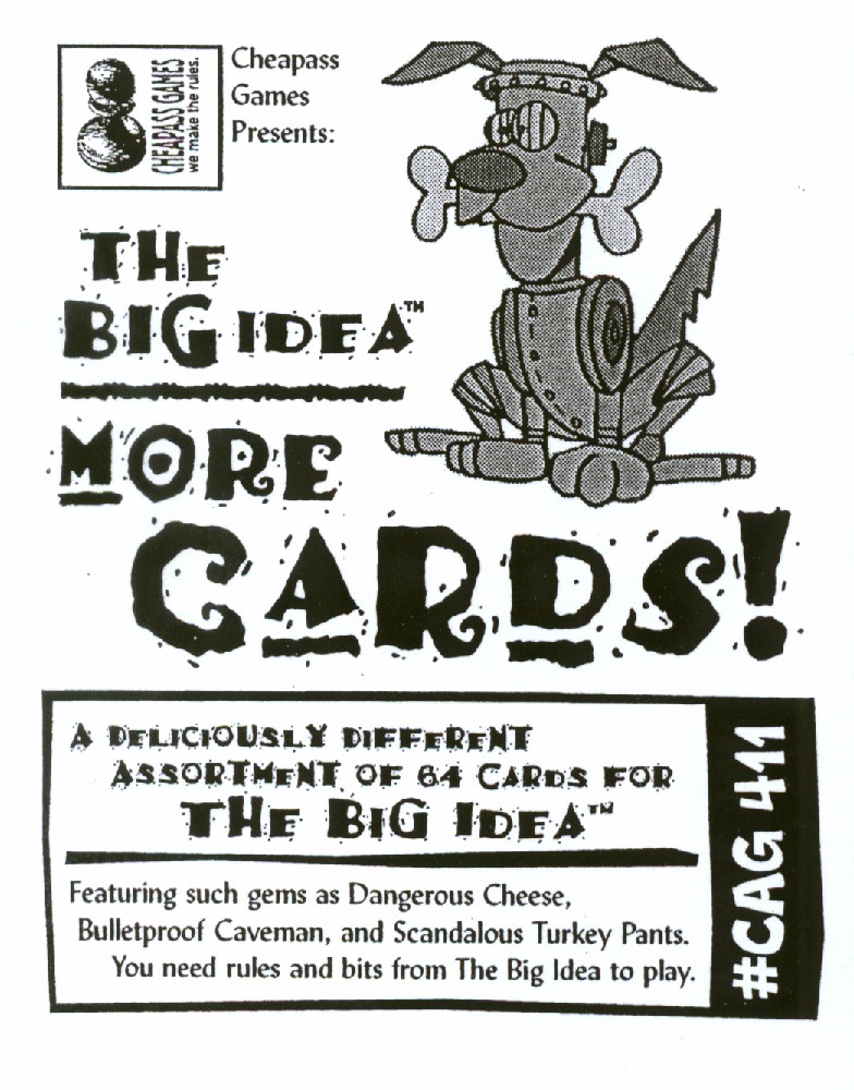 Big Idea, The: More Cards!