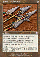 Serrated Arrows