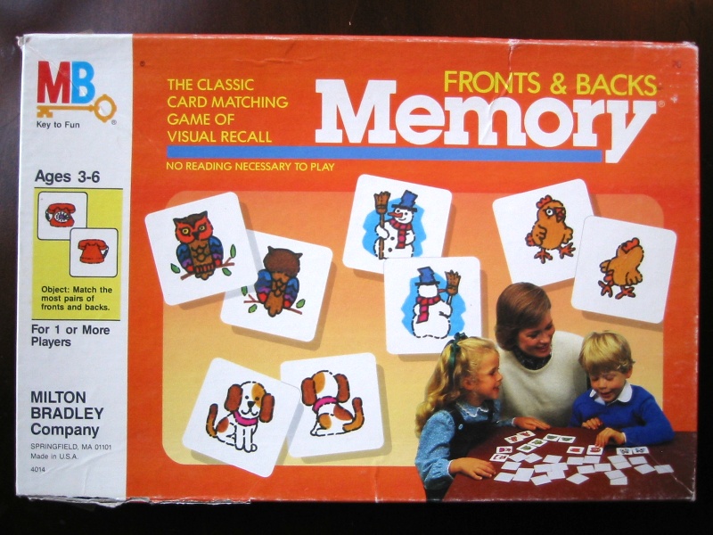 Fronts & Backs Memory