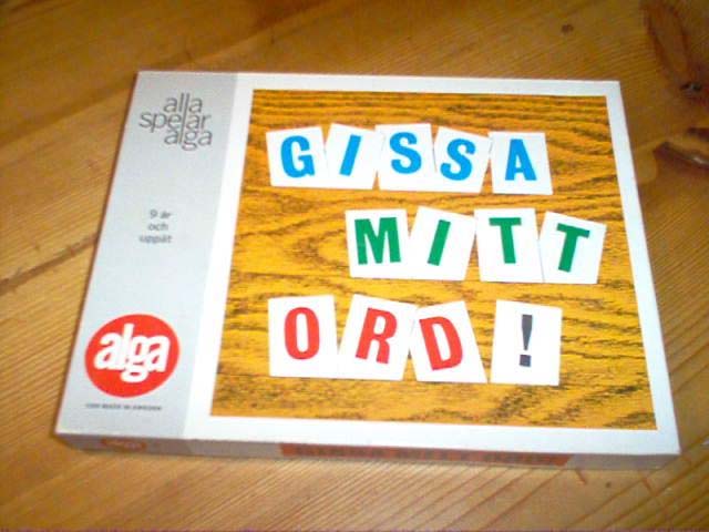 Gissa mitt ord!