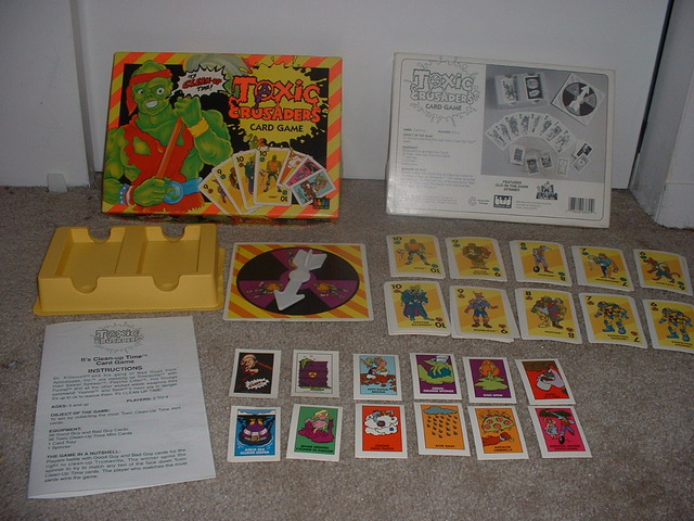 Toxic Crusaders Card Game
