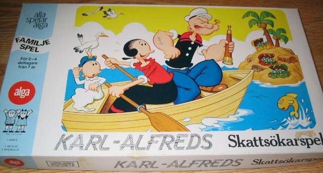 Karl-Alfreds skattsokar spel