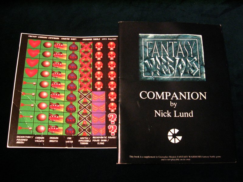 Fantasy Warriors Companion
