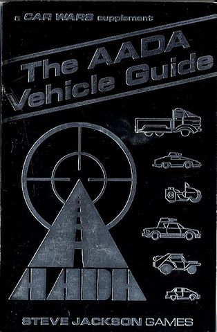 Car Wars Supplement, The AADA Vehicle Guide