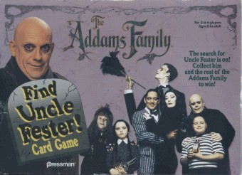 Addams Family, The: Find Uncle Fester! Card Game
