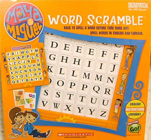 Maya & Miguel Word Scramble