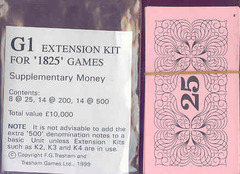 1825 Extension Kit: G1 - Supplemental Money