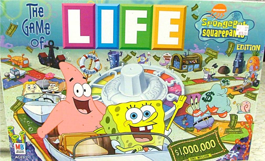 Game of Life - Spongebob Squarepants Edition