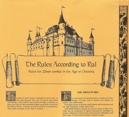 The Rules According to Ral