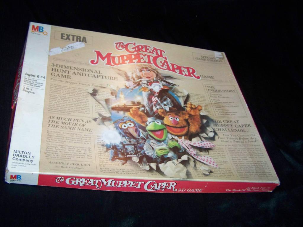 The Great Muppet Caper 3-D Game