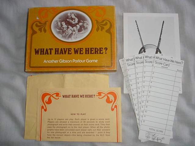 What Have We Here?