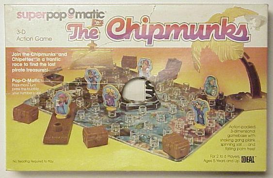 Chipmunks Superpopomatic 3-D Action Game