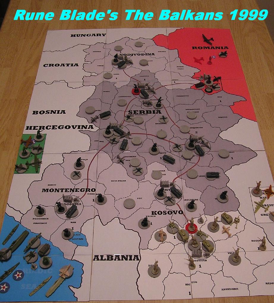 The Balkans - 1999