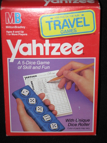 Travel Yahtzee