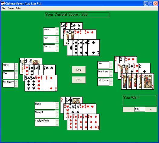 Chinese Poker