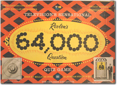 Revlons $64,000 Dollar Question Quiz Game