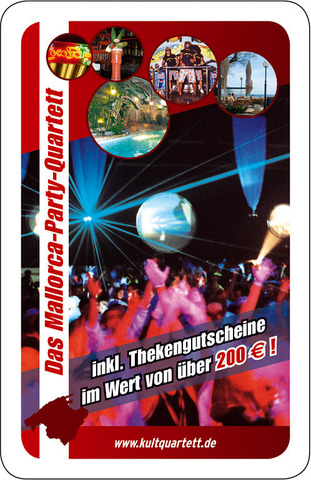 Das Mallorca-Party-Quartett