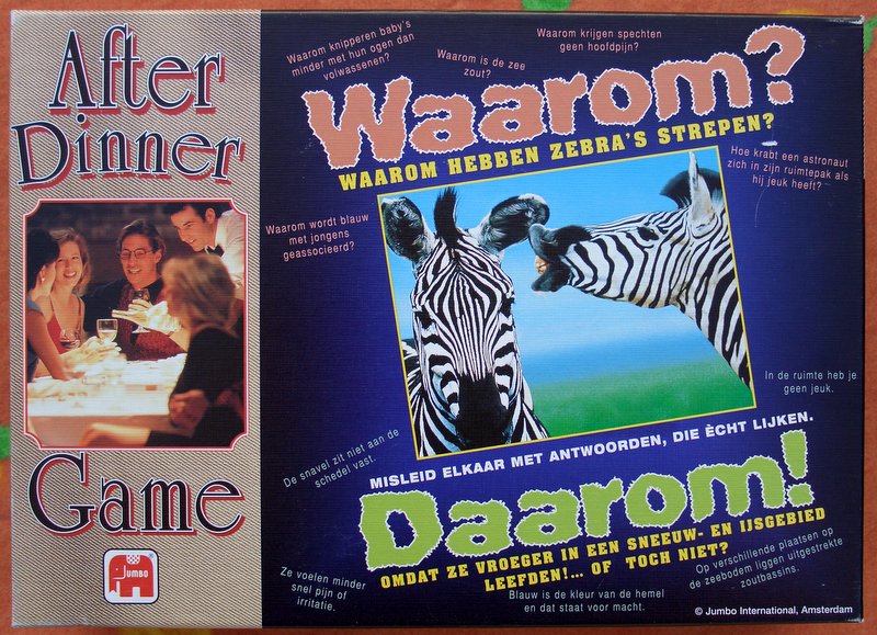 Waarom? Daarom!