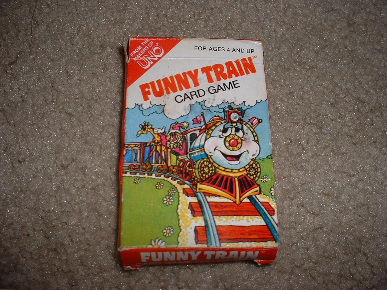 Funny Train Card Game