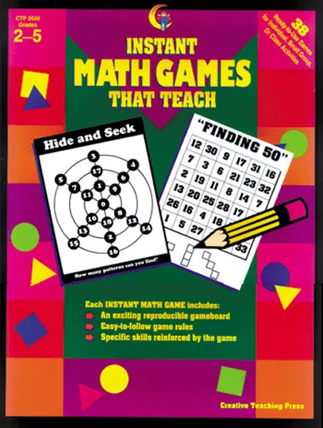 Instant Math Games that Teach