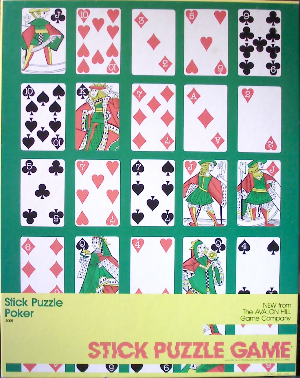 Stick Puzzle Poker