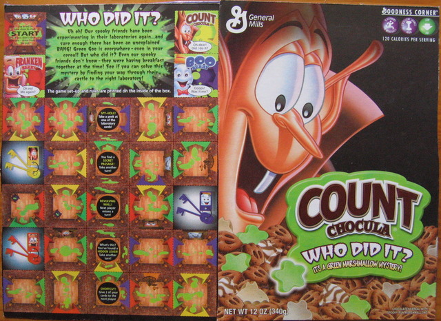 Count Chocula: Who Did It?