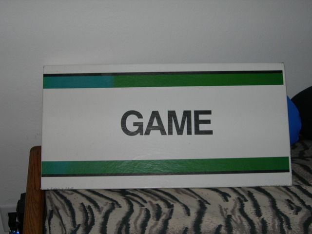 The Generic Game