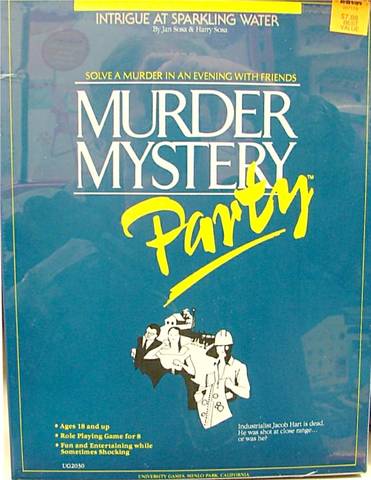 Murder Mystery Party: Intrigue At Sparkling Water