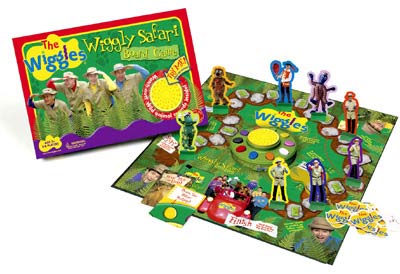 The Wiggles Wiggly Safari Board Game