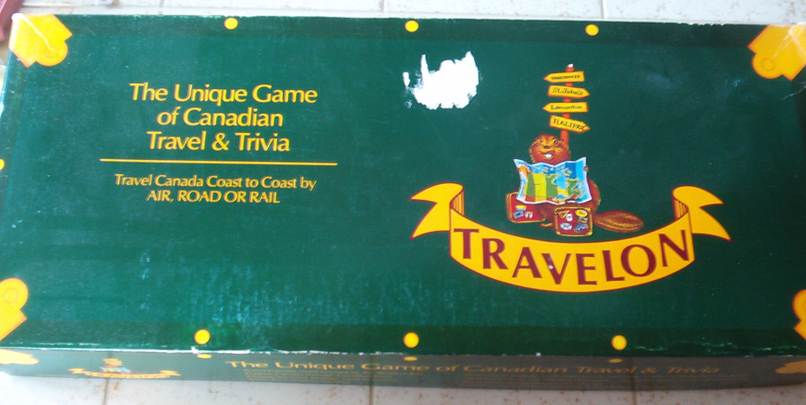 Travelon: The Unique Game of Canadian Travel & Triva