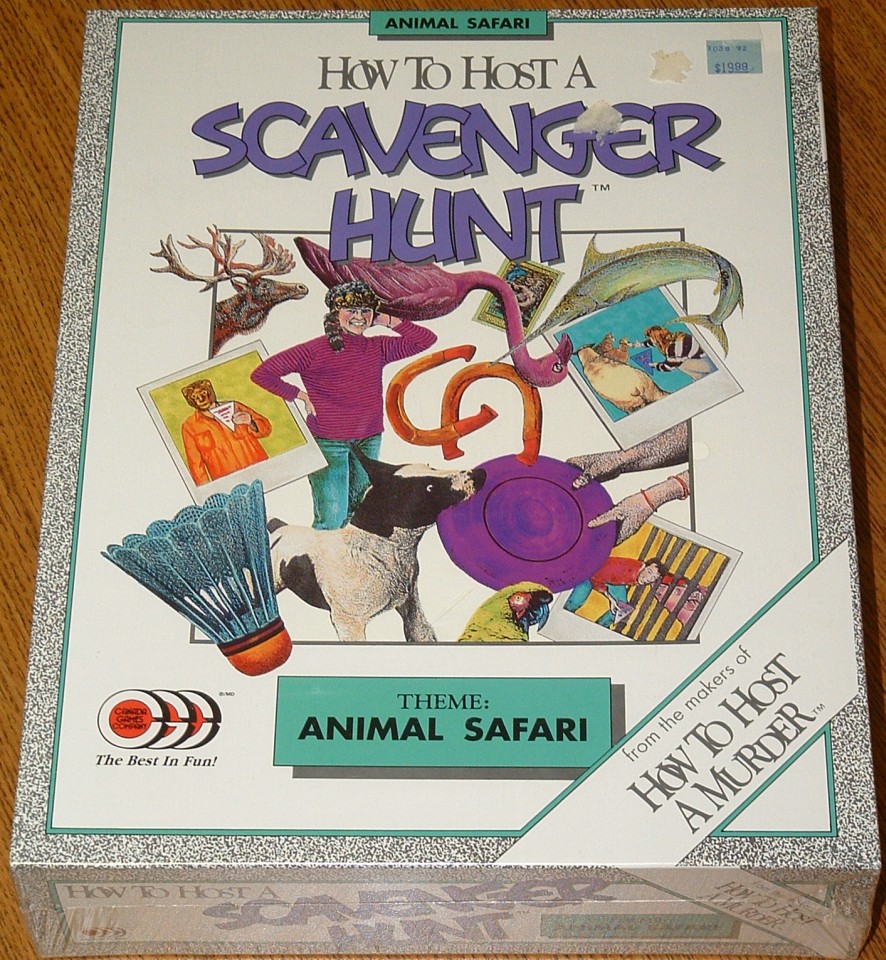How To Host a Scavenger Hunt: Animal Safari