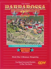 Barbarossa 25, Command Decision Series Game