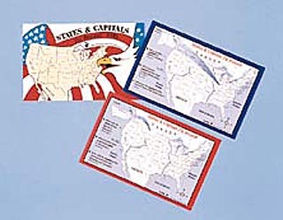 States & Capitals Zip Around