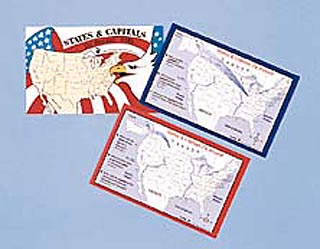 States & Capitals Zip Around