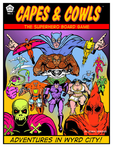 Capes & Cowls: The Superhero Board Game