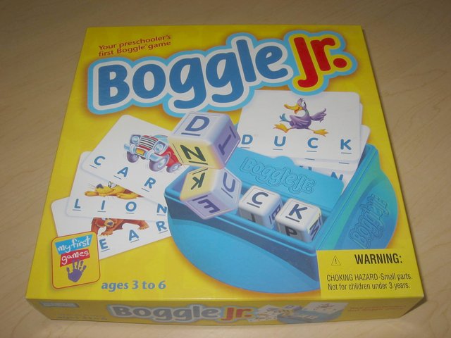 Boggle Jr. Letters