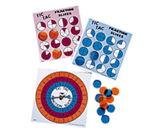 Tic Tac Fraction Slices