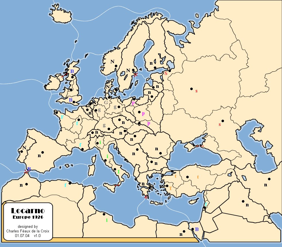 Locarno: Europe 1926